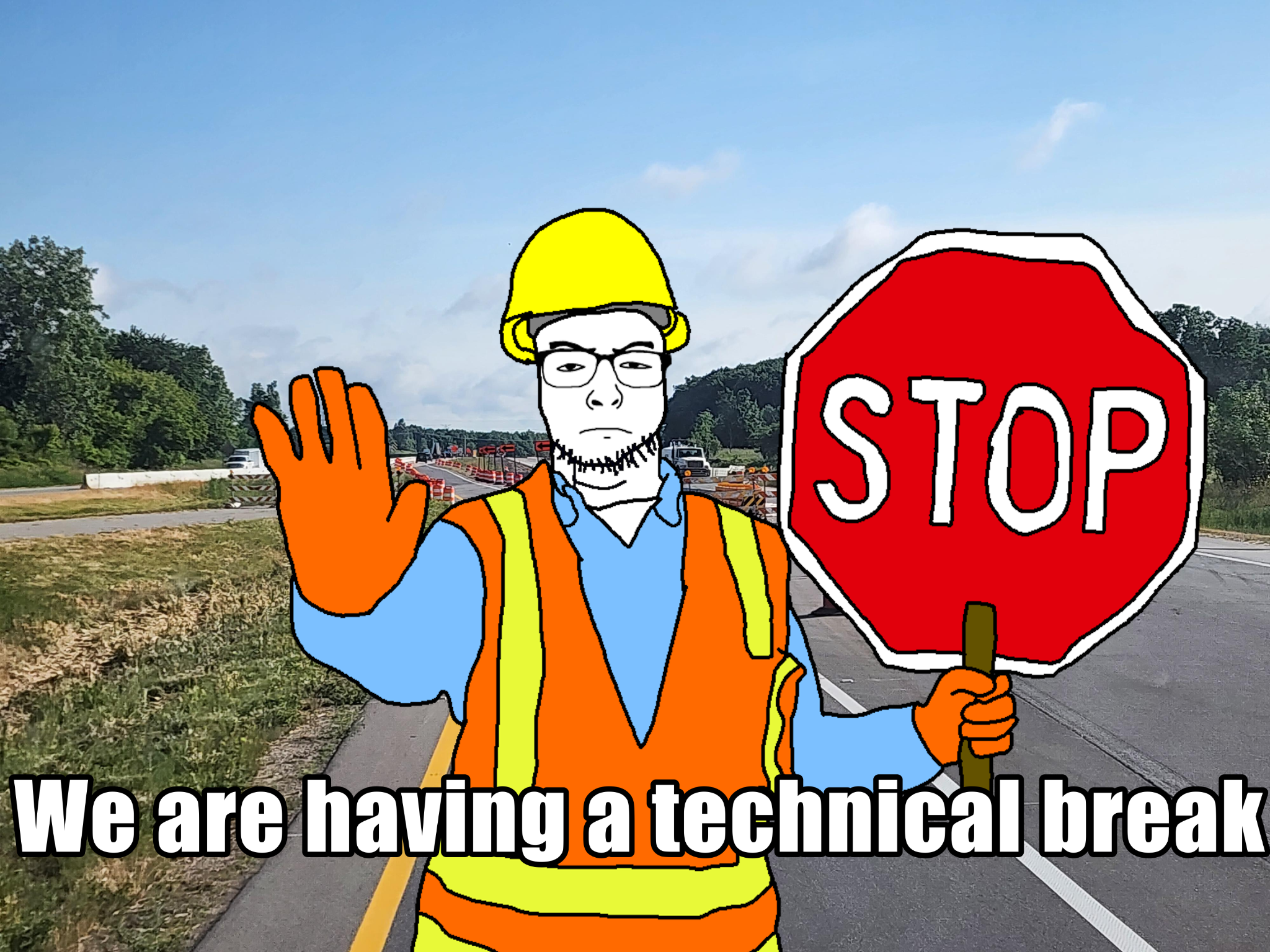 We are having a technical break